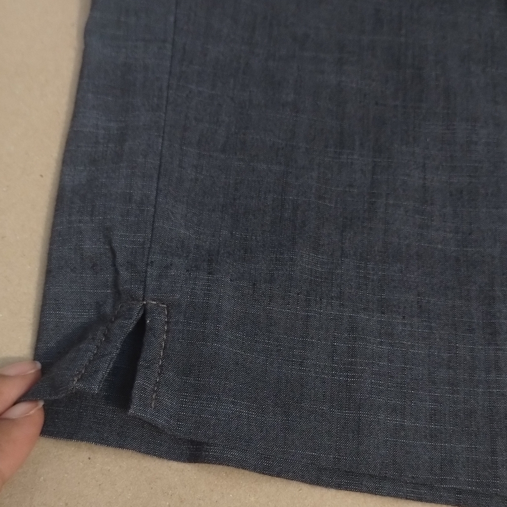 Women's Rafaella Blue Capris - Picture 5 of 9